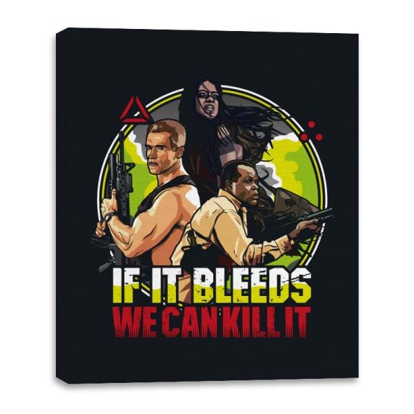 If It Bleeds We Can Kill It - Canvas Wraps Online Hot Sale - Image 3