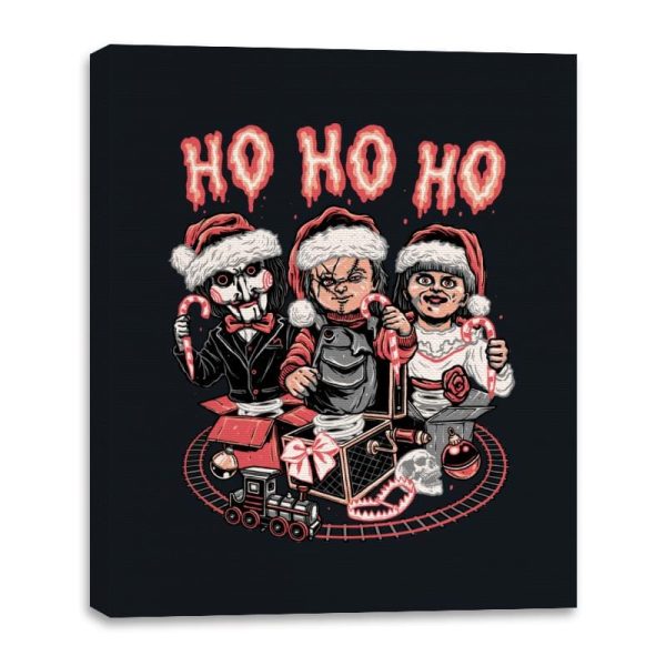 Christmas Dolls - Canvas Wraps For Sale - Image 3