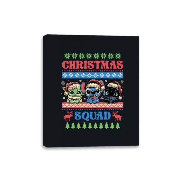 Christmas Squad - Canvas Wraps Fashion
