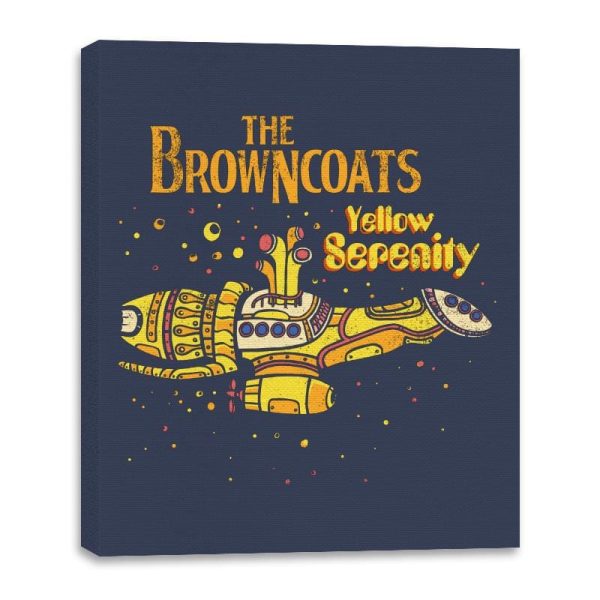 Yellow Serenity - Canvas Wraps Sale - Image 3