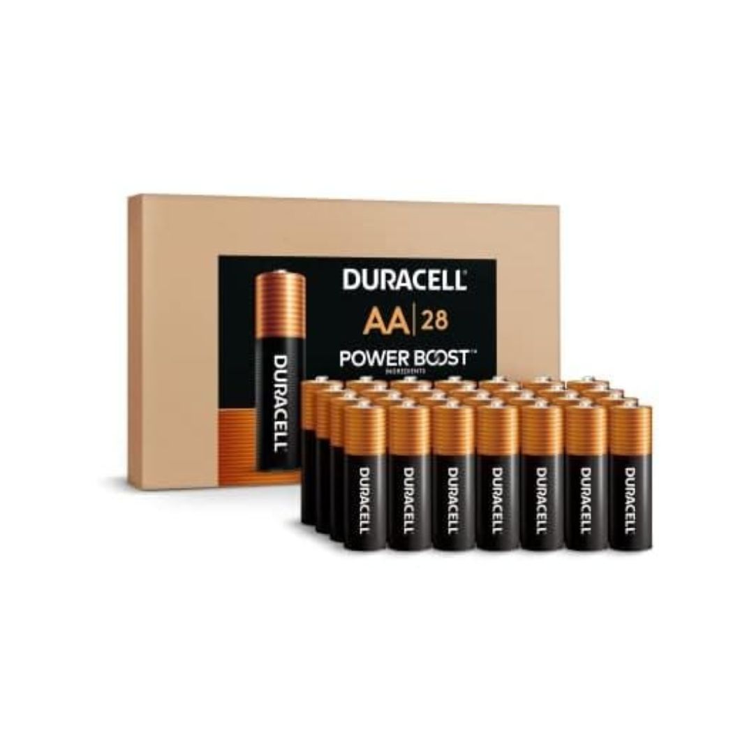 28-Pack Duracell Coppertop Long-lasting Power Alkaline AA Batteries Online Hot Sale