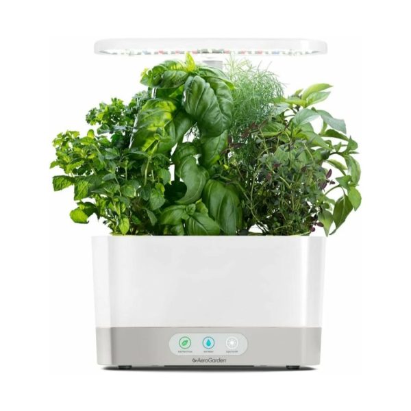 AeroGarden Harvest Hydroponic Indoor Garden with Gourmet Herb Seed Pod Kit Online