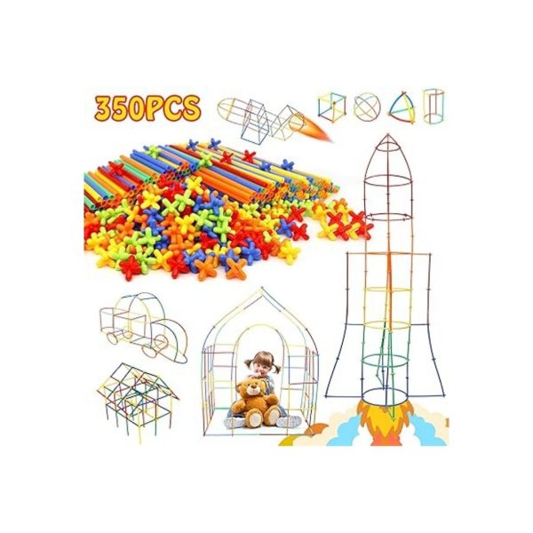 350Pcs Straw Constructor STEM Building Toys Online