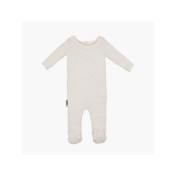 Manière Essential Rib Cotton Footie Online now