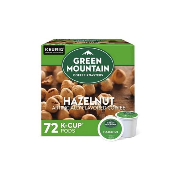 72 Count Green Mountain Hazelnut Keurig K-Cups For Sale