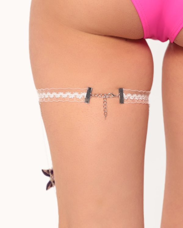 Heavenly Harmony Butterfly Single Leg Garter Online now - Image 2