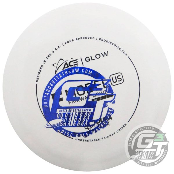 Prodigy Factory Second Ace Line Glow DuraFlex F Model US Fairway Driver Golf Disc Sale